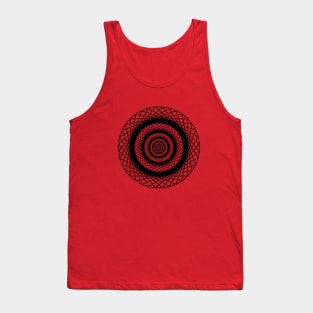 Spiral Not - Transparent Tank Top